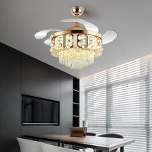 Carregar imagem no visualizador da galeria, Life by Ozarke Smart Fan Chandelier Light
