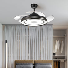 Cargar imagen en el visor de la galería, Lima by Ozarke Smart Fan Chandelier Light
