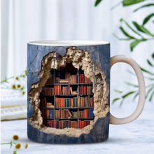 Load image into Gallery viewer, 3D Bookshelf Mug
