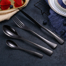 Cargar imagen en el visor de la galería, All Black Flatware Set
