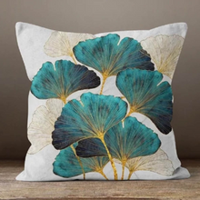 Load image into Gallery viewer, Emerald Leaf Cushion Cover
