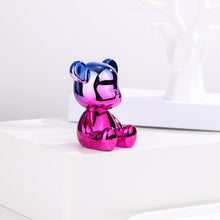 Cargar imagen en el visor de la galería, Gradient Mini Art Bear Figurine
