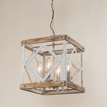 Load image into Gallery viewer, 4-Light Farmhouse White Pendant Lighting
