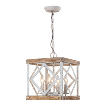 Cargar imagen en el visor de la galería, 4-Light Farmhouse White Pendant Lighting
