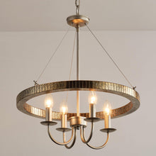 Carregar imagem no visualizador da galeria, 4-Light Iron Modern Pendant Lighting with Acrylic Lens
