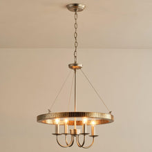 Carregar imagem no visualizador da galeria, 4-Light Iron Modern Pendant Lighting with Acrylic Lens
