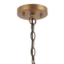 Cargar imagen en el visor de la galería, 4-Light Rustic Saddlebrown Pendant Lighting
