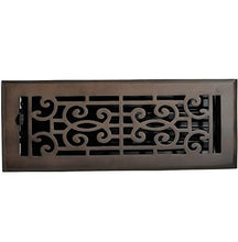 Carregar imagem no visualizador da galeria, Cast Brass Baroque Vent Covers - Oil Rubbed Bronze
