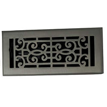 Carregar imagem no visualizador da galeria, Cast Brass Baroque Vent Covers - Brushed Nickel
