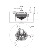 Load image into Gallery viewer, 42&quot; Broxburne Smart Fan with LED Light
