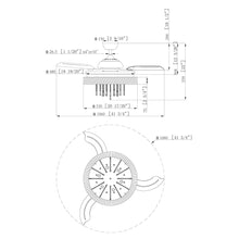 Load image into Gallery viewer, 42&quot; Modern Chrome Downrod Mount Crystal Ceiling Fan with Lighting and Remote Control
