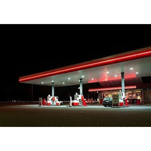 Carregar imagem no visualizador da galeria, High-Output 150W LED Gas Station Canopy Light | 20610 Lumens | 5700K | IP65 | UL &amp; DLC Listed | Energy-Efficient Petrol Pump Lighting
