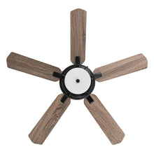 Load image into Gallery viewer, 48&quot; Athens Industrial Flush Mount Reversible Ceiling Fan with Lighting and Remote Control
