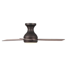 Load image into Gallery viewer, 48&quot; Beckette Farmhouse Flush Mount Reversible Ceiling Fan with Lighting and Remote Control
