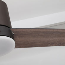 Load image into Gallery viewer, 48&quot; Kielah Farmhouse Flush Mount Reversible Ceiling Fan with Lighting and Remote Control
