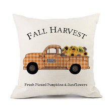 Load image into Gallery viewer, Fall Plaid Cushion Covers
