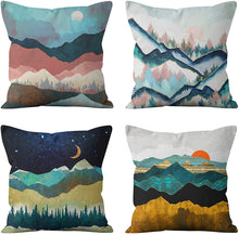 Load image into Gallery viewer, Mountains Cushion Covers
