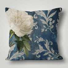 Cargar imagen en el visor de la galería, Grey Flower Cushion Cover
