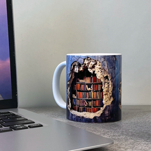 Carregar imagem no visualizador da galeria, 3D Bookshelf Mug
