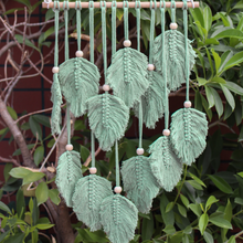 Load image into Gallery viewer, Leaves Macrame Decor
