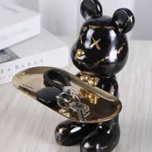 Load image into Gallery viewer, Graffiti Art Bear Figurine
