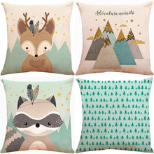 Load image into Gallery viewer, Cutesy Creatures Cushion Covers
