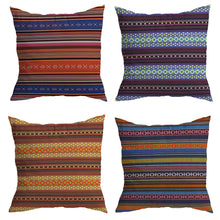 Carregar imagem no visualizador da galeria, Bohemian Retro Stripes Cushion Covers
