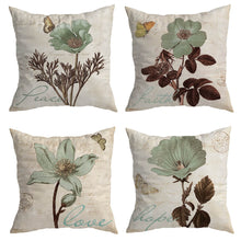 Load image into Gallery viewer, Butterfly Flower Cushion Covers
