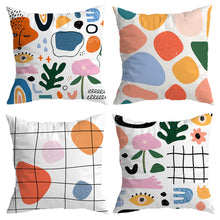 Load image into Gallery viewer, Abstract Tropical Art Cushion Covers
