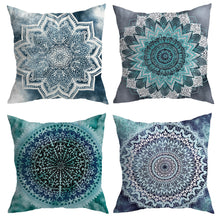 Load image into Gallery viewer, Mandala Flower Cushion Covers
