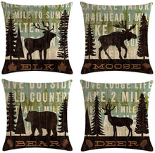 Load image into Gallery viewer, Woodland Beasts Cushion Covers
