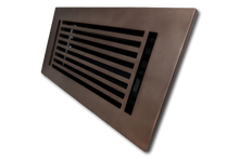 Carregar imagem no visualizador da galeria, Cast Aluminum Linear Bar Vent Covers - Oil Rubbed Bronze
