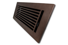 Carregar imagem no visualizador da galeria, Cast Aluminum Linear Bar Vent Covers - Oil Rubbed Bronze
