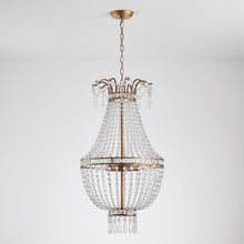 Load image into Gallery viewer, 5-Light Modern Pendant Light with Crystal Strands
