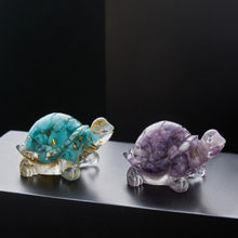 Carregar imagem no visualizador da galeria, Crystal Turtle Decor
