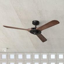 Load image into Gallery viewer, 52&quot; Aerofanture Industrial DC Motor Downrod Mount Reversible Ceiling Fan with Lighting and Remote Control
