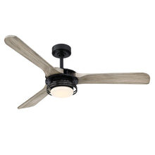 Load image into Gallery viewer, 52&quot; Aerofanture Industrial DC Motor Downrod Mount Reversible Ceiling Fan with Lighting and Remote Control
