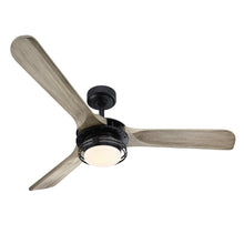 Load image into Gallery viewer, 52&quot; Aerofanture Industrial DC Motor Downrod Mount Reversible Ceiling Fan with Lighting and Remote Control
