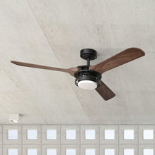 Load image into Gallery viewer, 52&quot; Aerofanture Industrial DC Motor Downrod Mount Reversible Ceiling Fan with Lighting and Remote Control
