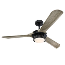 Load image into Gallery viewer, 52&quot; Aerofanture Industrial DC Motor Downrod Mount Reversible Ceiling Fan with Lighting and Remote Control
