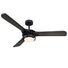 Load image into Gallery viewer, 52&quot; Aerofanture Industrial DC Motor Downrod Mount Reversible Ceiling Fan with Lighting and Remote Control
