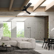 Carregar imagem no visualizador da galeria, 52&quot; Aerofanture Industrial DC Motor Downrod Mount Reversible Ceiling Fan with Lighting and Remote Control
