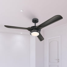 Load image into Gallery viewer, 52&quot; Aerofanture Industrial DC Motor Downrod Mount Reversible Ceiling Fan with Lighting and Remote Control
