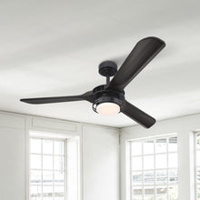 Load image into Gallery viewer, 52&quot; Aerofanture Industrial DC Motor Downrod Mount Reversible Ceiling Fan with Lighting and Remote Control
