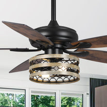 Cargar imagen en el visor de la galería, 52&quot; Alward Smart Fan with Light Kit
