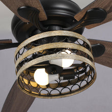 Carregar imagem no visualizador da galeria, 52&quot; Alward Smart Fan with Light Kit
