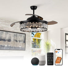 Cargar imagen en el visor de la galería, 52&quot; Broxburne Smart Fan with Light Kit
