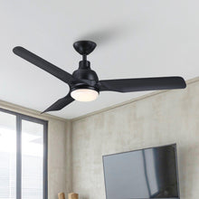 Carregar imagem no visualizador da galeria, 52&quot; Cason Induatrial Downrod Mount Reversible Ceiling Fan with LED Lighting and Remote Control
