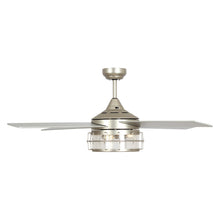 Cargar imagen en el visor de la galería, 52&quot; Celentano Industrial Downrod Mount Reversible Ceiling Fan with Lighting and Remote Control
