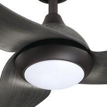 Load image into Gallery viewer, 52&quot; Industrial DC Motor Downrod Mount Reversible Ceiling Fan with LED Lighting and Remote Control
